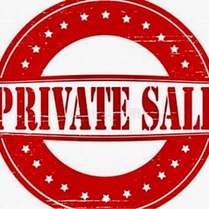 *Private Sale* 3.25CT SAPPHIRE & WHITE TOPAZ SILVER RING. Silver. Size 7